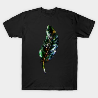 Feather Glitch #3 T-Shirt